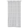 Zasłona gotowa VESSYO kolor Srebrny 140 x 260 cm Kółka 180 g/m² JBY
