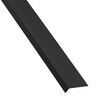 Kątownik PVC 2.6 m x 40 x 10 mm połysk czarny STANDERS