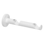 Wspornik do karnisza 20 mm podwójny ścienny biały dł. 147 mm INSPIRE