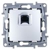 Gniazdo komputerowe RJ45 pojedyncze NILOE aluminium LEGRAND