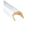 Belka górna ościeżnicy REGULOWANEJ 80 Biała 260 - 280 mm ARTENS