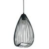 Lampa wisząca FRUSTA czarna E27 LIGHT PRESTIGE