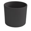 Osłonka ceramiczna 32 cm antracytowa WALEC CERAMIK
