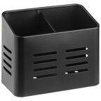 Ociekacz na sztućce czarny PROSTY 15,8 x 9 x 13 cm ADEO