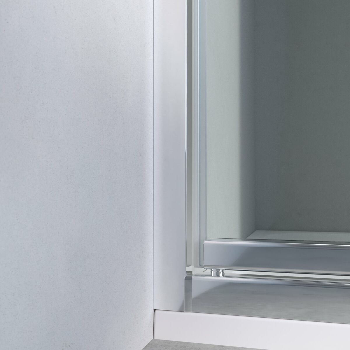 Szkło drzwi uchylnych transparentne 80 X 190 Sensea