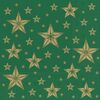 Serwetki świąteczne BEAUTIFUL STARS zielone 33 x 33 cm 20 szt.