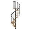 Schody spiralne MONTREAL Style Buk fornirowany 120 cm DOLLE