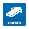 Znak informacyjny PCHAĆ