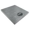 Pokrywa do studzienki 250x250 mm pełna szara