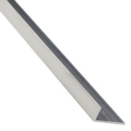 Kątownik aluminiowy 1m 40x17 mm surowy srebrny Standers