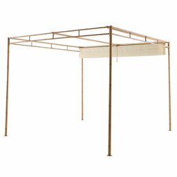 Pawilon ogrodowy Bamboo 2,9x2,9m beżowy Naterial