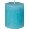Świeca pieńkowa Rustic aqua wys. 8 cm Bolsius