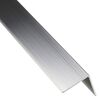Kątownik aluminiowy 1 m x 23.5 x 23.5 mm surowy srebrny