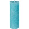 Świeca pieńkowa RUSTIC aqua wys. 19 cm BOLSIUS
