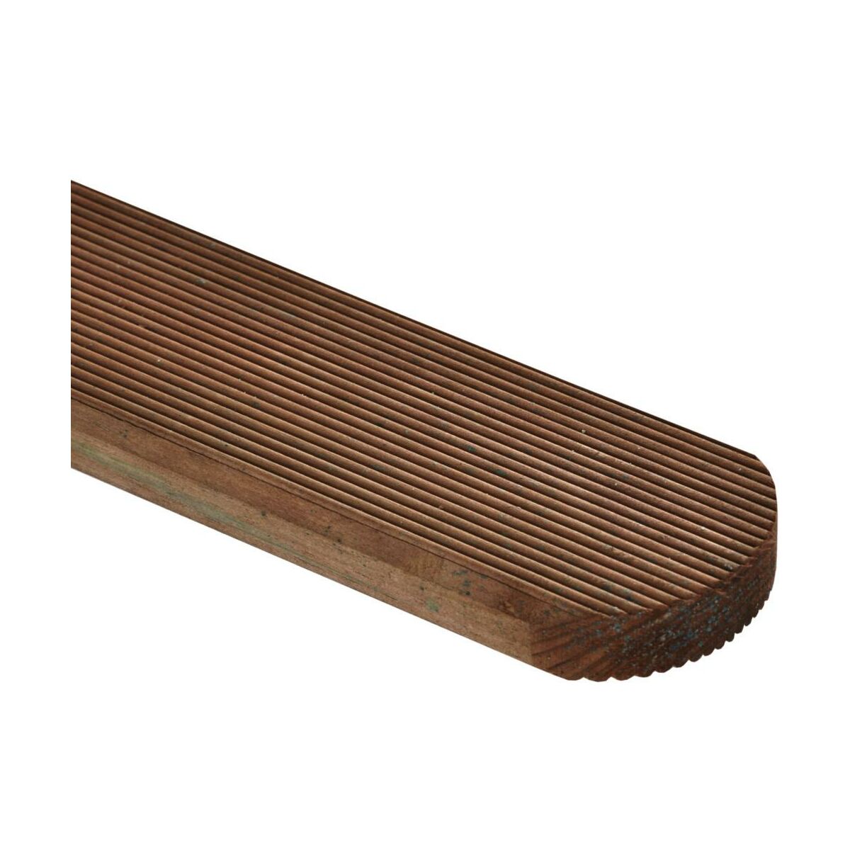 Sztacheta drewniana 9x2x150 cm ryflowana brązowa Sobex