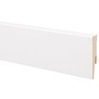 Listwa przypodłogowa mdf biała 16X75X2400 mm Ergo