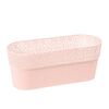 Osłonka na doniczki 30 x 11.7 cm plastikowa różowa ROSA