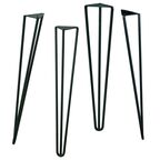 Nogi do stołu ogrodowego ZOE 12 x 73 cm metalowe