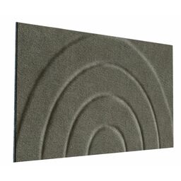 Panel ścienny tapicerowany prostokąt pasy tęcza 30x60 cm Houston 87 szarobrązowy Folte