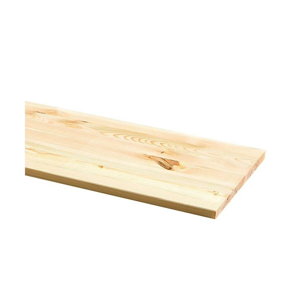 Półka ścienna drewniana klejona sosna z sękami 1.8x40x100 cm Pro-Drewex