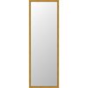 Lustro Hit złote 35 x 112 cm w drewnianej ramie