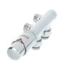 Zestaw termostatyczny DUO PRAWY 3/4" x M22 x 1.5 CHROM LUXRAD