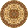 Dywan wełniany okrągły KORDOBA kremowy 135 x 135 cm DYWILAN