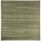 Płot lamelowy prosty 180 cm x 180 cm STELMET