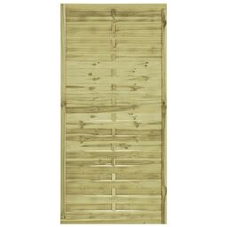Płot lamelowy 90x180 cm drewniany Stelmet