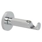 Wspornik do karnisza 20 mm pojedynczy ścienny chrom dł. 76 mm INSPIRE