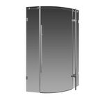 Kabina prysznicowa 90 x 90 cm WELLNEO FERRA