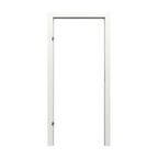 Ościeżnica regulowana do skrzydeł bezprzylgowych 60 Lewa Biała 140 - 160 mm Porta