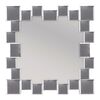 Lustro dekoracyjne Ange czarne 60 x 60 cm