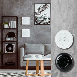 Ramka pojedyncza LF1002W LOFT ŚRODKOWA biały DPM