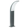 Lampa ogrodowa stojąca LAKKO z czujnikiem ruchu IP44 aluminium LED INSPIRE