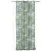 Zasłona gotowa PALME kolor Zielony 140 x 280 cm Kółka 240 g/m² JBY
