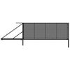 Brama przesuwna NEROSYSTEM 400 x 150 cm lewa METALKAS