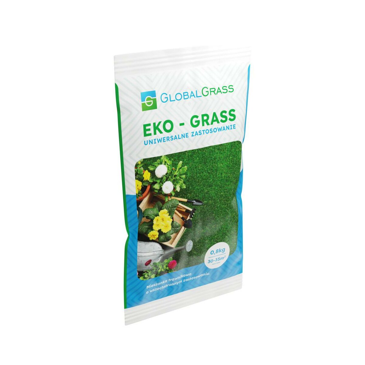 Nasiona trawy uniwersalnej Eko-Grass 0.8kg Global Grass