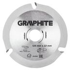 Tarcza do cięcia drewna 55H599 GRAPHITE