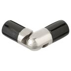Łącznik kątowy do karnisza 28 mm nikiel INSPIRE