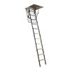 Schody strychowe 4-segmentowe STALLUX 100 x 70 cm