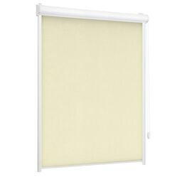 Roleta w kasecie zaciemniająca Silver kremowa 37.5 x 150 cm prawa