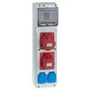 Rozdzielnica elektryczna bez wyposażenia RS 1 / 6 6240 - 00 / 2 X 2P + Z 2 X 3P + N + Z 16 / 32 ELEKTRO-PLAST