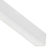 Kątownik stalowy 2 m x 23.5 x 23.5 mm surowy biały