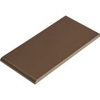 Płytka parapetowa GŁADKA BRĄZ 1,3 cm x 30 cm x CERRAD