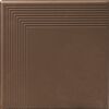 Stopnica narożna classic brązowa 30x30x11 mm 8 sztuk w opak. Cerrad