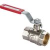 Zawór kulowy GW/GW 1 1/2" rączka z okienkiem CALIDO