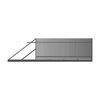 Brama przesuwna NEGROS 400 x 150 cm lewa POLBRAM