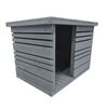 Buda dla psa GETEBORG 98 x 67 x 67 cm szara FOREST STYLE
