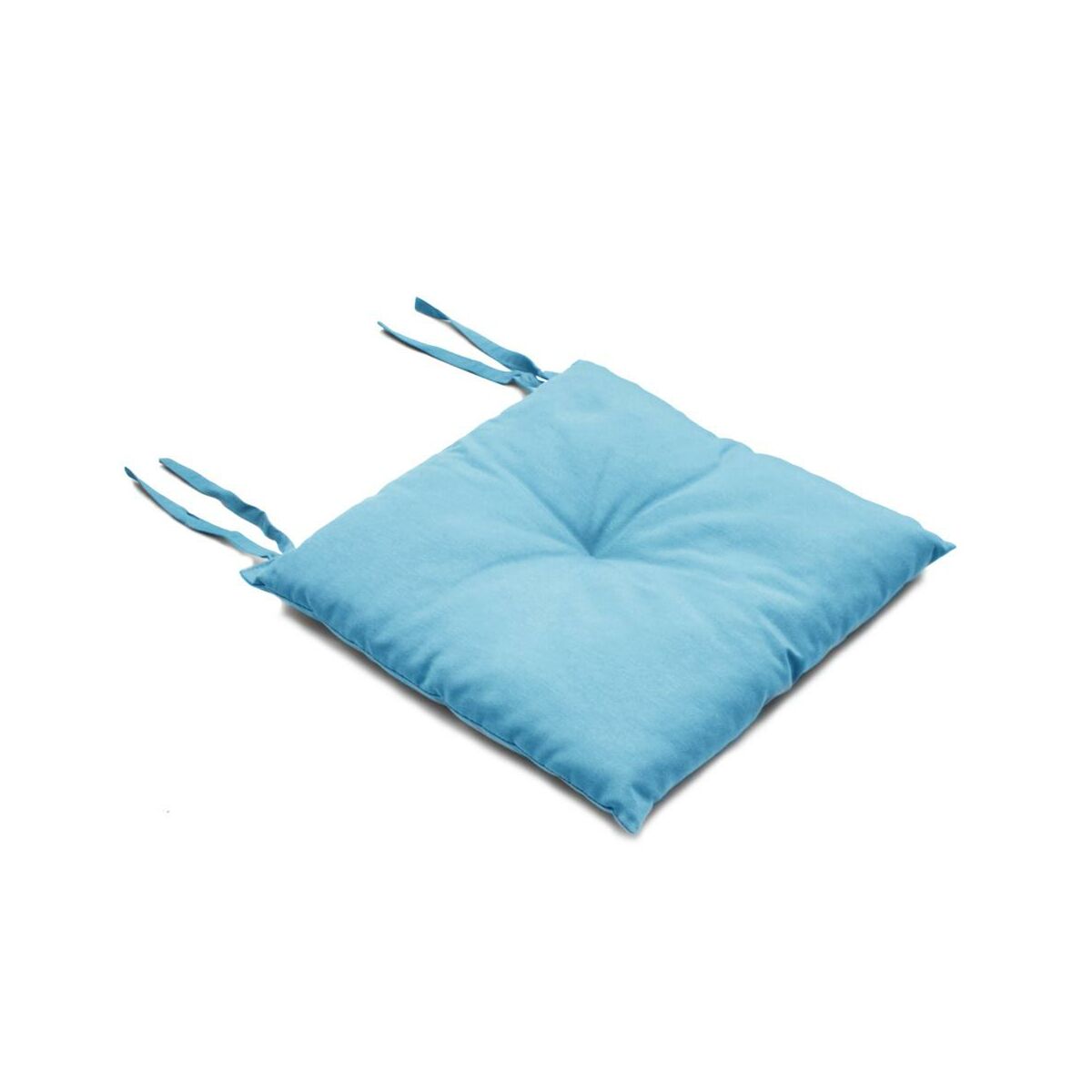 Poduszka na krzesło Silla niebieska 40 x 40 x 2 cm